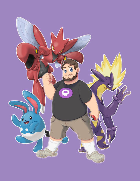 Matt Pokemon Trainer Portrait